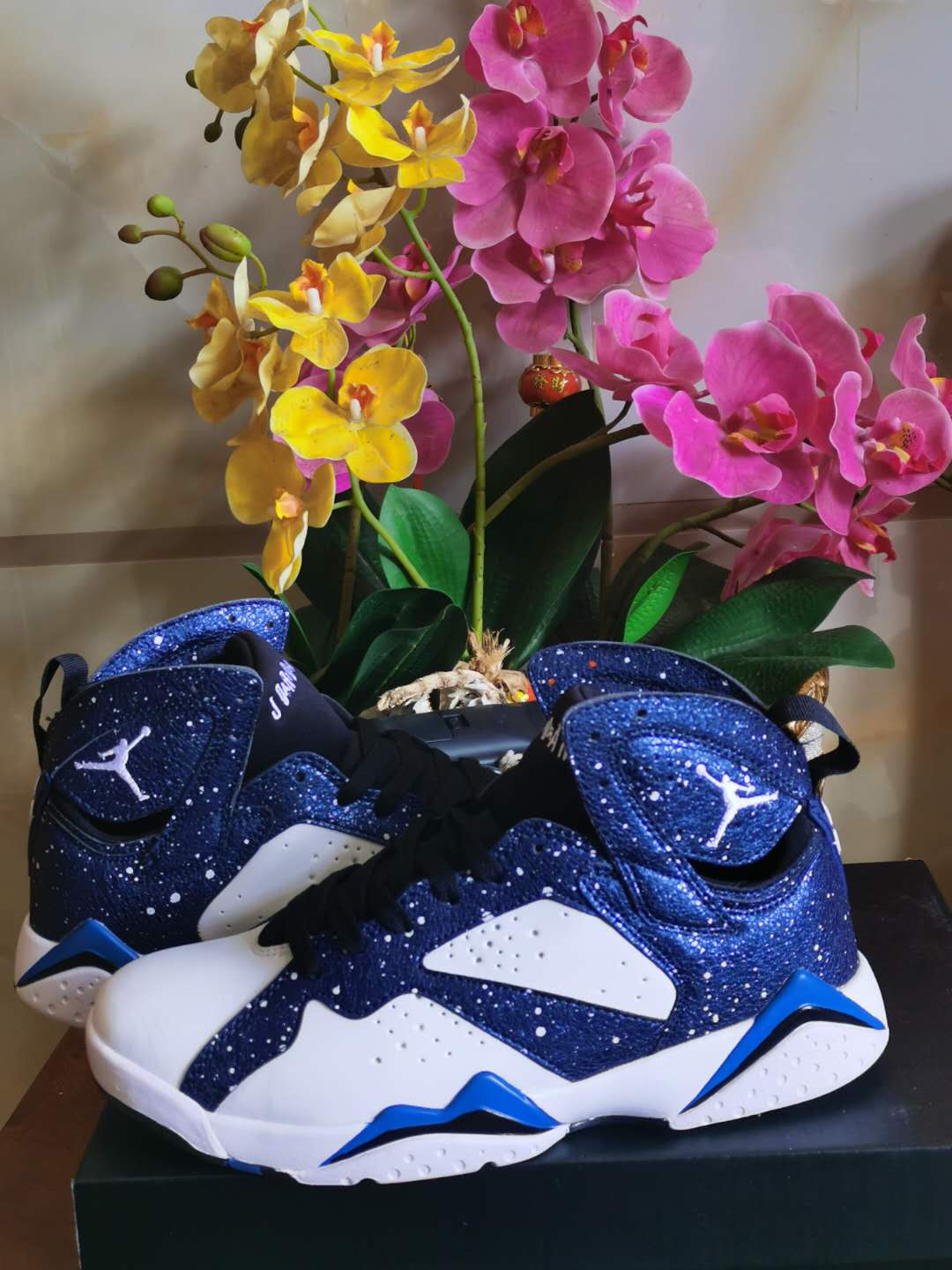 2020 Air Jordan 7 Blue Stars Shoes